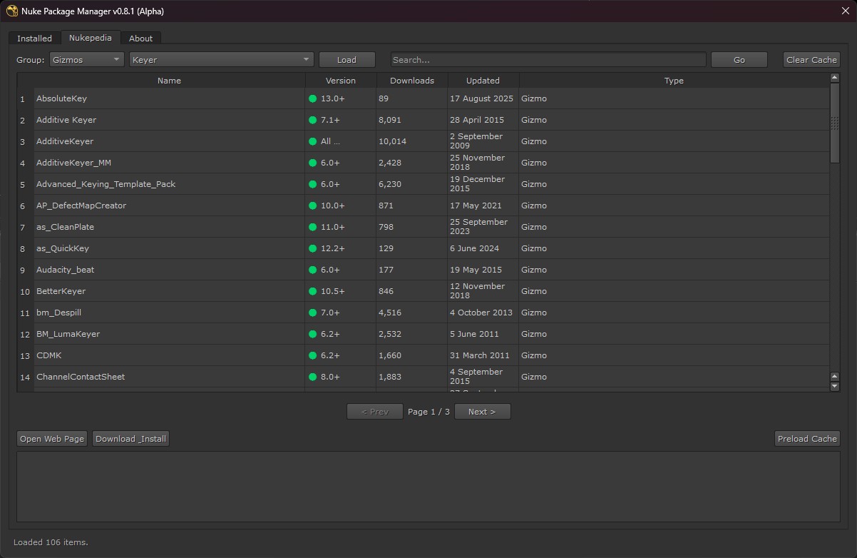 Nuke Project Manager (NPM) - Preview 2